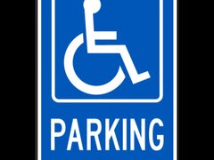 Accessible Parking Sign